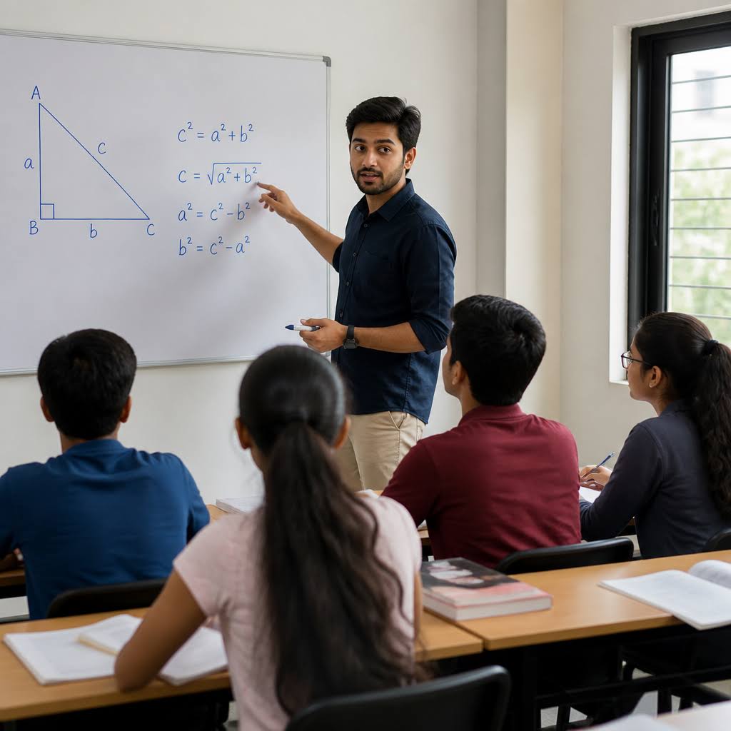 Mathematics problem solving at Krishna Coaching Classes